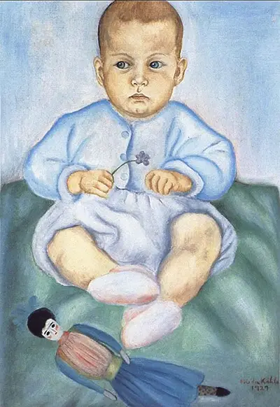 Girl in Diapers or Portrait of Isolda Pinedo Kahlo Frida Kahlo